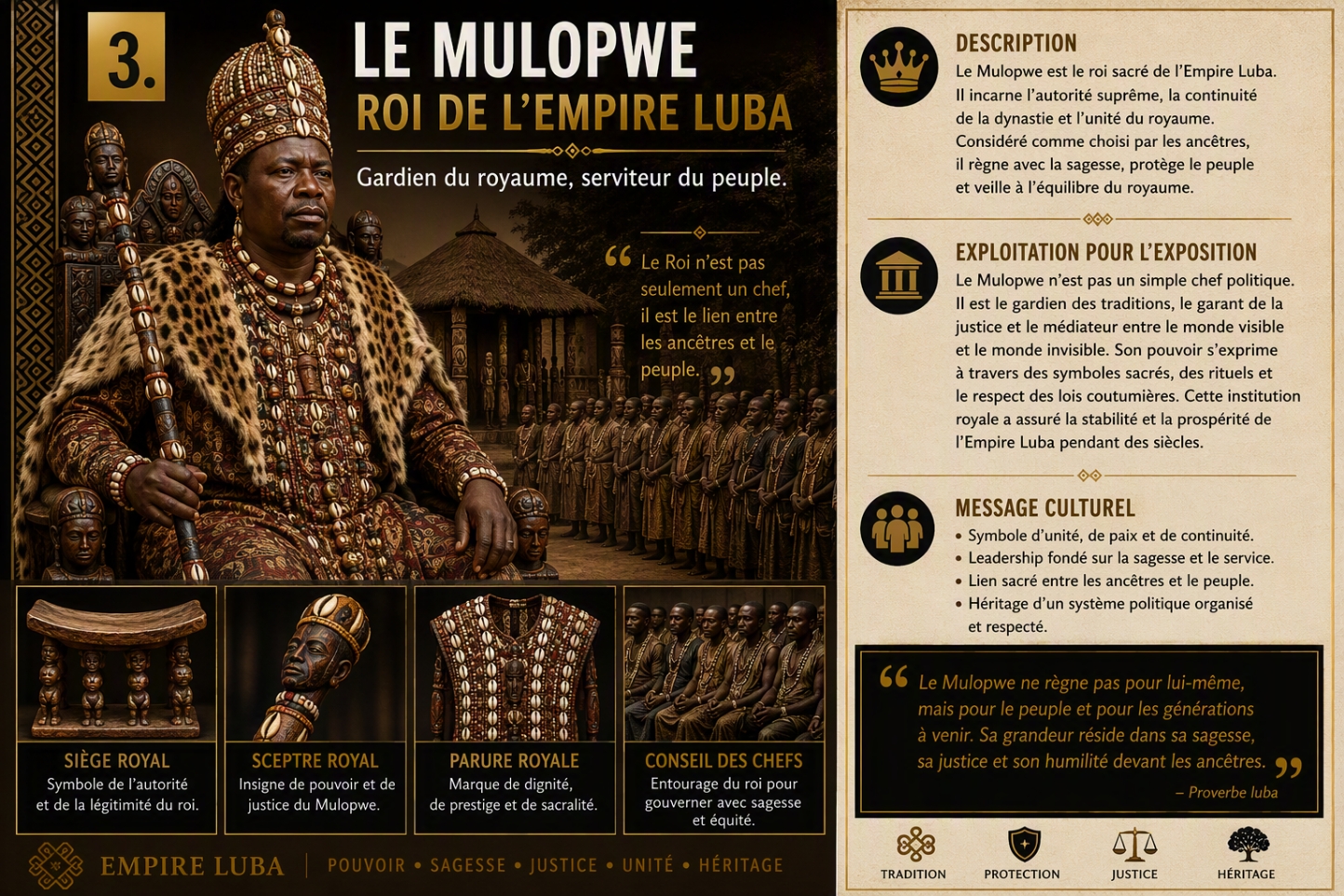 Mulopwe - Roi Luba